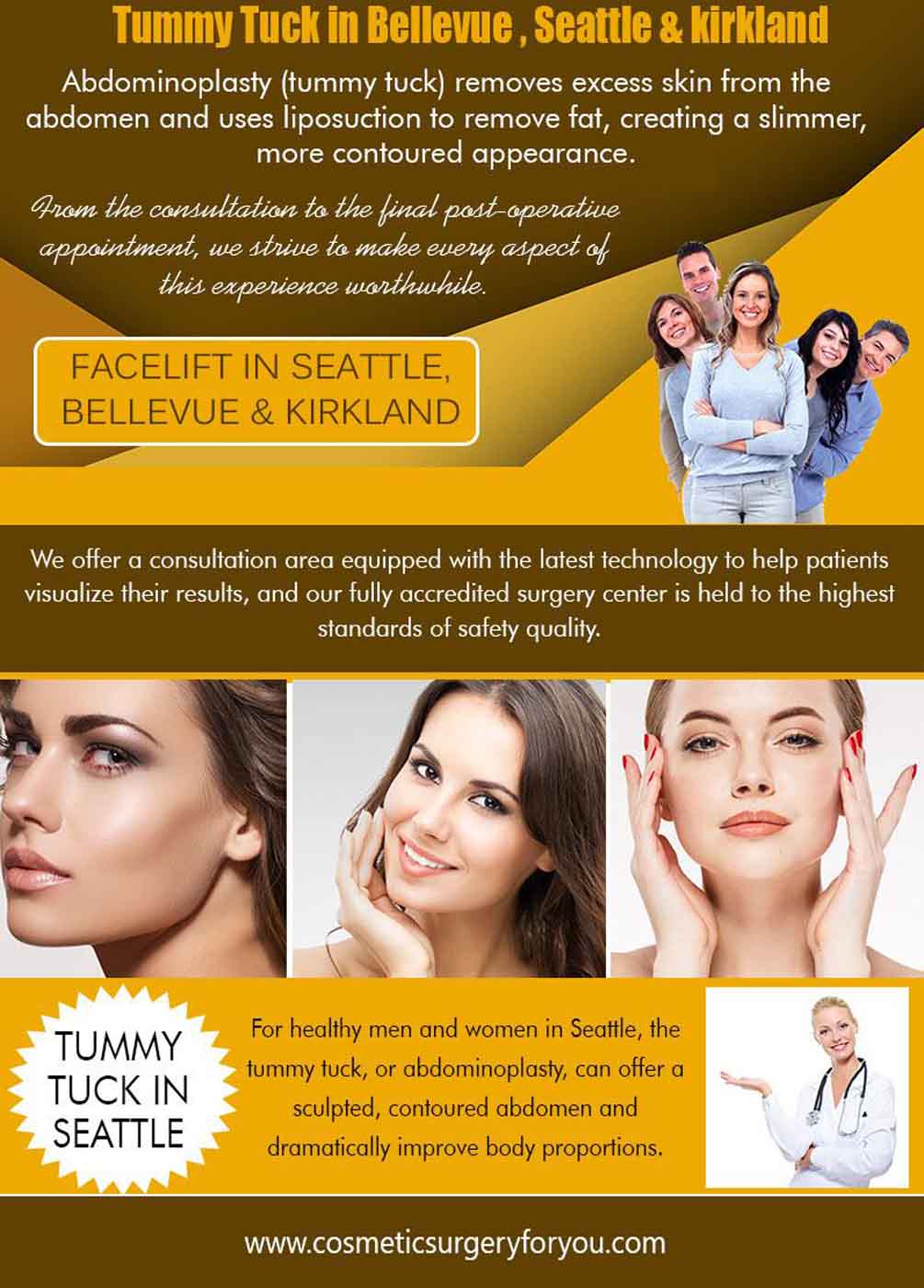 Tummy Tuck In Bellevue, Kirkland, Seattle