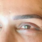 An After Photo of Combo Brows Microblading In Bellevue and Kirkland