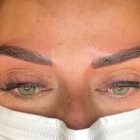 An After Photo of Combo Brows Microblading in Bellevue and Kirkland